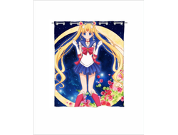 Штора в ванную Сейлор Мун №7