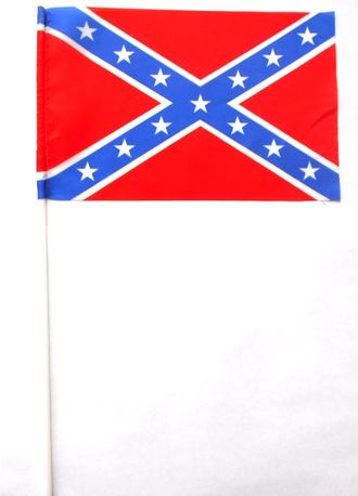 Флаг махательный  Конфедерации США 15х23