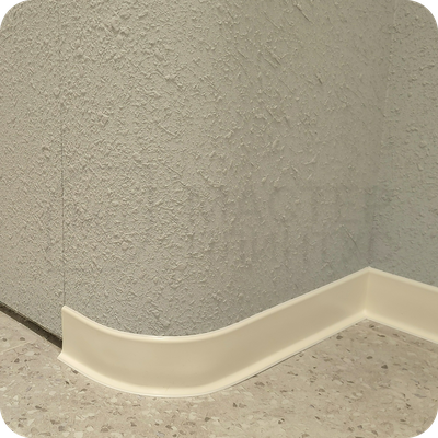 Плинтус Вспененный ПВХ HSL Dollken 80мм Х 2,5м Белый 1135