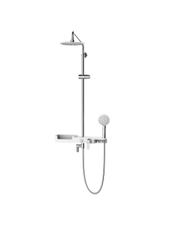 Смеситель с тропическим душем Лемарк Lemark Tropic LM7007C для ванны и душа