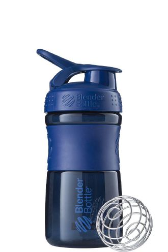 Blender Bottle SportMixer 591 мл, шейкер с венчиком, фиолетовый (неви)