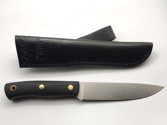 Нож TKK 2,5 мм сталь VG10 черная микарта