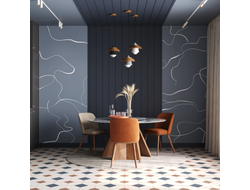 Молдинг Cosca MF001, гладкий, под покраску, экополимер, 2,8 метра