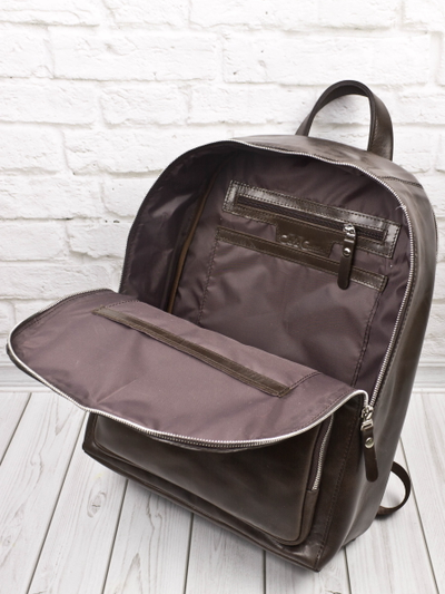 Женский кожаный рюкзак Vicenza Premium brown (арт. 
3105-52)