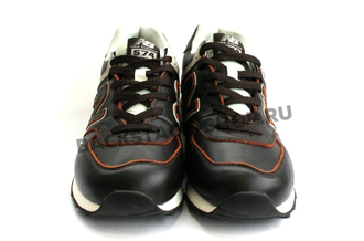 Кроссовки New Balance 574 Brown натуральная кожа