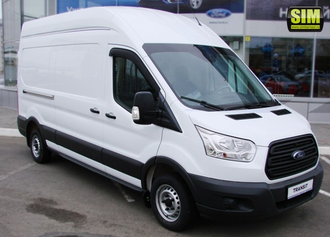 Дефлекторы окон 2 door FORD Transit, 2014-