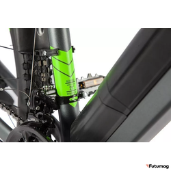 Велогибрид Eltreco Ultra MAX черно-зеленый