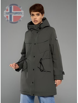 Демисезонная норвежская парка Fergo Norge (хаки)