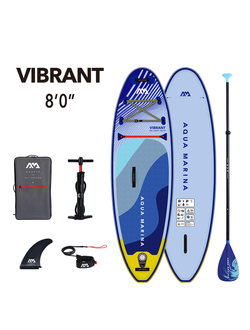 SUP-доска надувная с веслом для детей Aqua Marina Vibrant 8'0"
