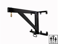 Кронштейн настенный поворотный DNN сталь, черн, вылет 85см