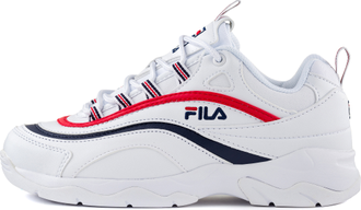 Кроссовки FILA RAY Бело-красно-синие женские (36-41)