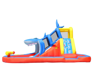 Надувная водная горка «Акула»