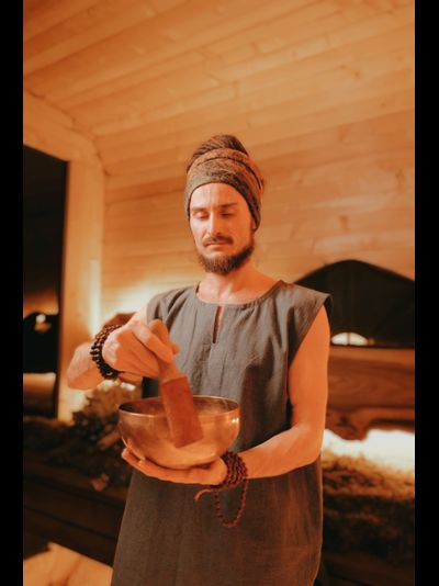 Туника для банщика из крапивы "Дар Очищения"