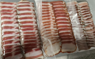 Сало нарезка ассорти из трех видов с доставкой на дом | Ферма СытникЪ