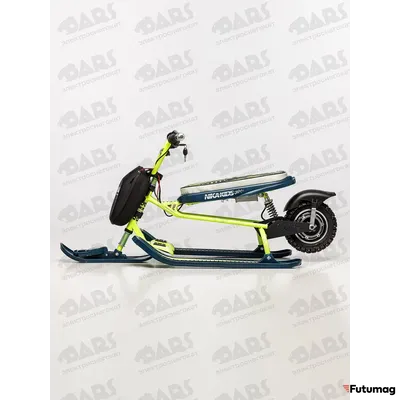 Детский Электроснегокат BARS Зеленый