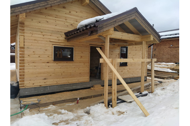 Остекление загородного дома