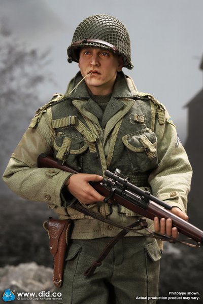 РЯДОВОЙ ДЭНИЭЛ ДЖЕКСОН (СПАСТИ РЯДОВОГО РАЙАНА) - Коллекционная ФИГУРКА 1/6 scale WWII US 2nd Ranger Battalion Series 4 Private Jackson (A80144) - DID
