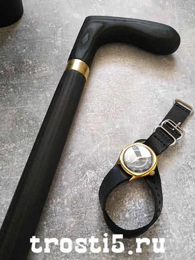 Сдержанная трость из обожженного ясеня "Кельт"