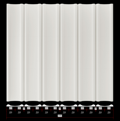 Гипсовая 3D панель "Енисей"