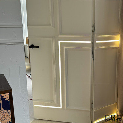 Декоративный стеновой профиль Pro Design 536 Белый