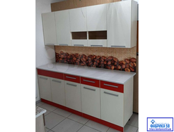 КУХОННЫЙ ГАРНИТУР 2.0 м "Агата" ЛДСП (выбор цвета) м