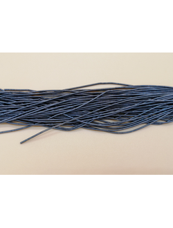 Канитель мягкая, цвет серо голубой, 1 мм