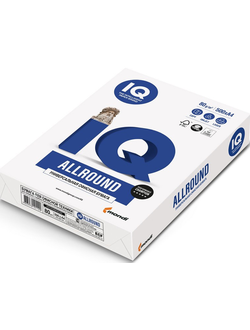 Бумага IQ Allround А4, марка В, 80 г/кв.м, (500 листов)