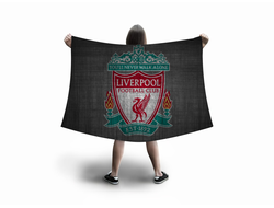 Флаг большой Ливерпуль, Liverpool FC №19