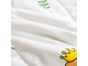 Комплект постельного белья Сатин со стеганым одеялом цвет Принцессы 100% хлопок размер 150*210 см(180*220 см) OBK004