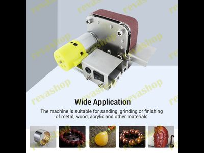 Ленточный гриндер мини шлифовальный станок