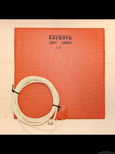 Гибкая нагревающая пластина 1000 Вт 220 В (200х200) Keenovo