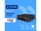 CBR MiniPC-DT002 (Intel i5-1235U /16Gb DDR4/512Gb SSD PCIe / W11Pro / 2 х USB 2.0, 2 х HDMI, 2 х USB 3.2, USB-C 3.0, USB-C 2.0, 3.5mm Combo Jack, RJ-45, VESA 75*75/100*100 )