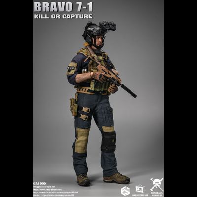 Джон "Соуп" МакТавиш (Soap, CoD Modern Warfare 2 2022)  - Коллекционная ФИГУРКА 1/6 scale BRAVO 7-1 KILL OR CAPTURE (GA1009) - General's Armoury
