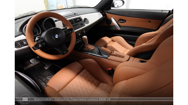 Перетяжка салон BMW Z4