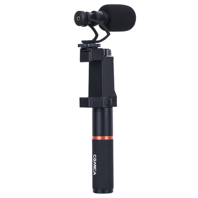 Микрофон для смартфона Comica CVM-VM10-K1 с рукояткой