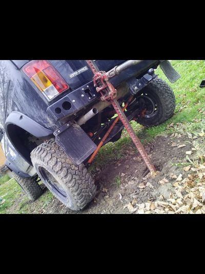 Бампер силовой задний ZST-ФХ010 (Фишхантер)-крепление на штатное место