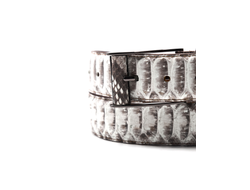 Ремень мужской 38 мм PY-b-0008 из змеиной кожи