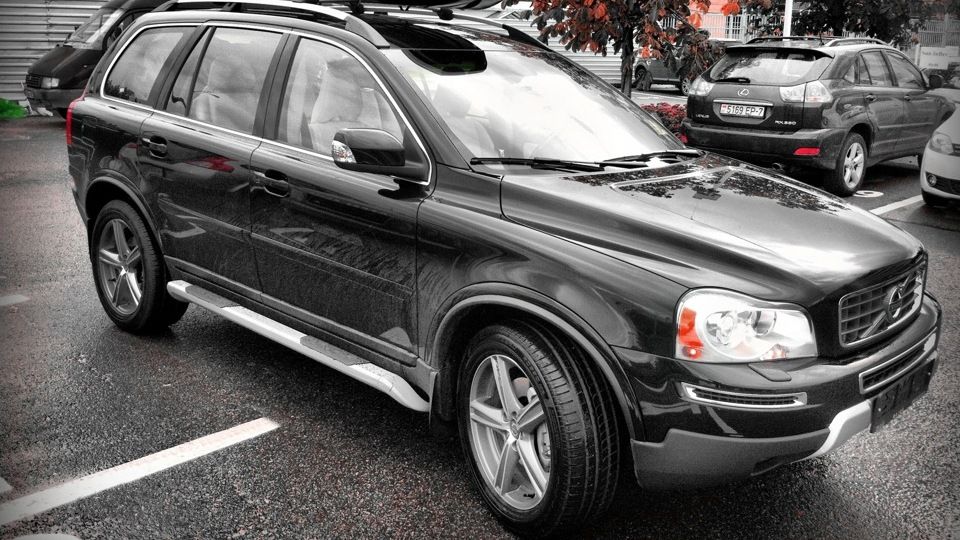 Volvo xc90 пороги