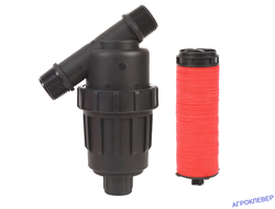 Фильтр 5м.куб/ч (диск) 3/4"НР х 3/4"НР, 120mesh c пробкой (MBT)