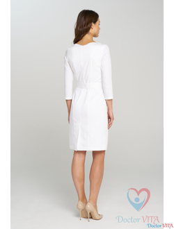 Платье медицинское Dr.Super Laura белое