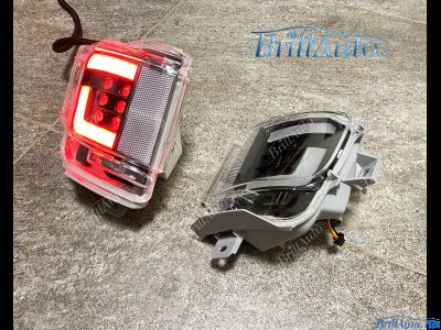 Противотуманки Toyota Land Cruiser 200 16-21 дымчатые серые (2 режима)