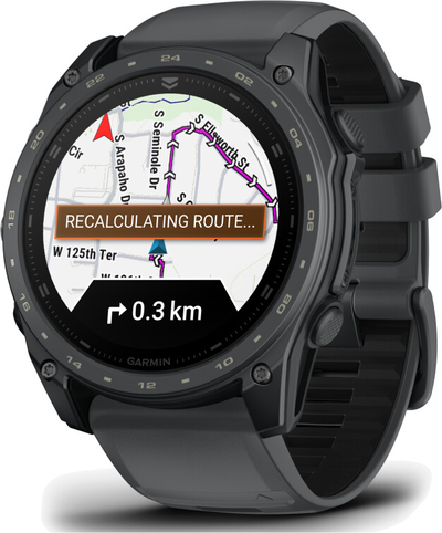 Часы Garmin Tactix 8 - 51mm, Amoled Cerakote Grey