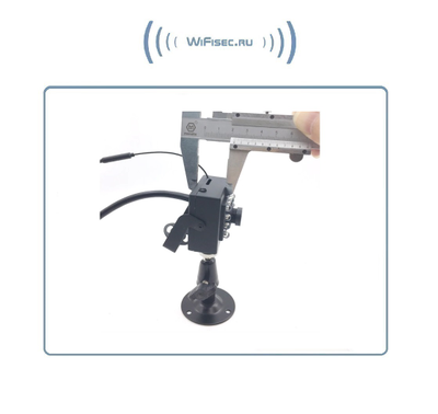 Охранная IP WiFi-LAN видеокамера с ночным видением и аудиоканалом, встроенный DVR. Full HD (CamHi)