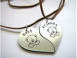 Кулон "Best Friends" мишки Тедди Best Friends