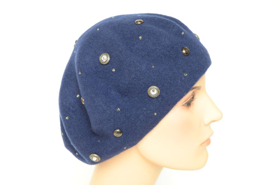 Берет Vizio 3633 BL синий