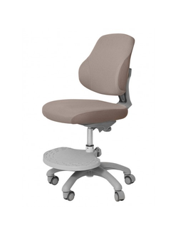 Растущее детское кресло с подставкой для ног HOLTO-4F серое