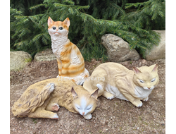 Кошки, Львы, Тигры, Леопарды, Пантеры - фигуры из полистоуна