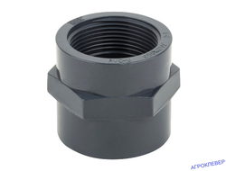 Муфта 25 х 3/4"ВР ПВХ (клей) переходная