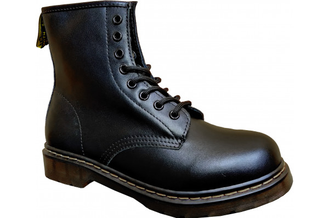 Ботинки Dr. Martens 1460 Black Leather черные женские