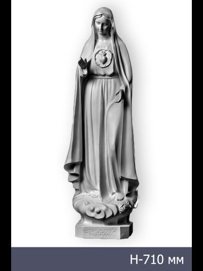 статуэтка Божья Матерь ST-018 из композитного материала
